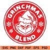 Grinchman Coffee SVG