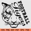 Tigers football svg