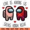 Valentines among us SVG