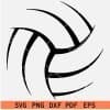 Volleyball Stripe svg