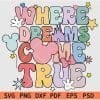 Where Dreams Come True SVG