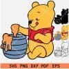 Winnie the Pooh Baby SVG