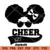 Cheer sister sunglasses svg