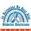Diabetes awareness SVG
