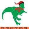 Santa Dino SVG