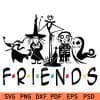 Halloween friends svg