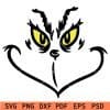 Grinch face SVG
