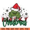 Grinch Merry Christmas svg