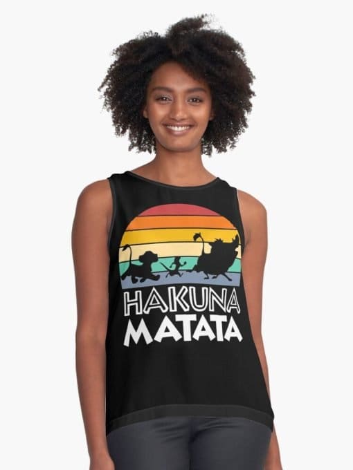 Retro Circle Hakuna matata svg