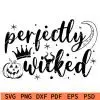 Perfectly wicked Pumpkin svg