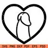 Heart symbol penis svg