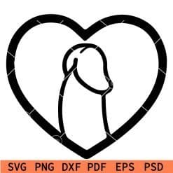 Heart symbol penis svg