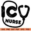 ICU Nurse SVG