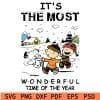 Its the most wonderful time of the year svg