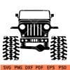 Jeep monster front svg