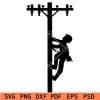 Electricity Expert Lineman SVG