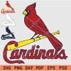 louis cardinals logo svg