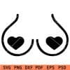 Love boobs svg