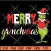 Merry Grinchmas Dripping SVG