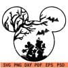 Mickey & Minnie Halloween svg