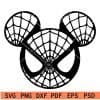 Mickey Spiderman SVG