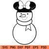 minnie snowan outline svg