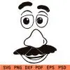 Mr potato outline svg