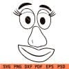 Mrs. potato Line art svg