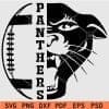Panthers football svg