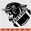 panthers football svg
