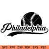 Phladelphia baseball svg