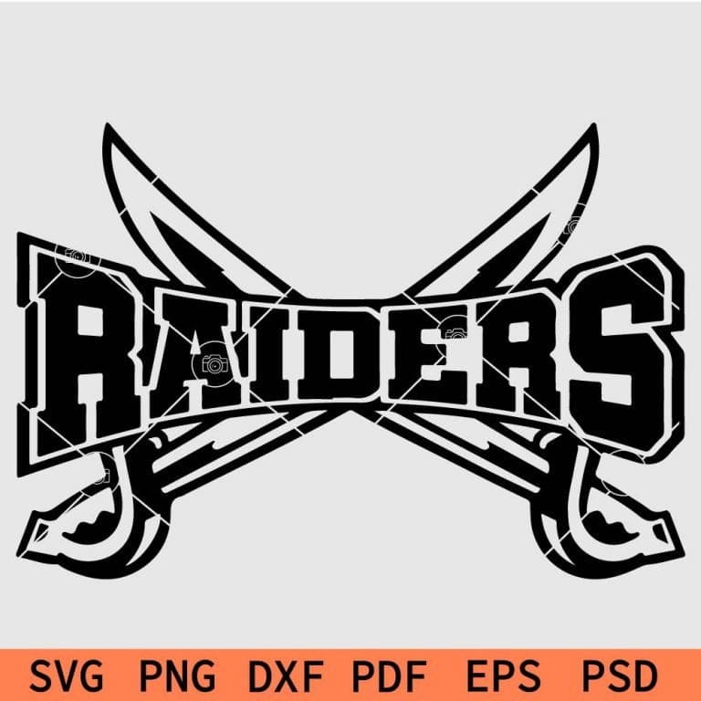 Raiders svg, The Raiders SVG, Go Raiders SVG, Raiders mascot SVG ...