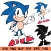 Sonic the hedgehog Layered SVG