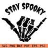 Stay spooky svg