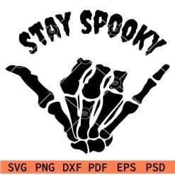Stay spooky svg