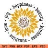 Leopard Prints Sunflower Inspiration SVG