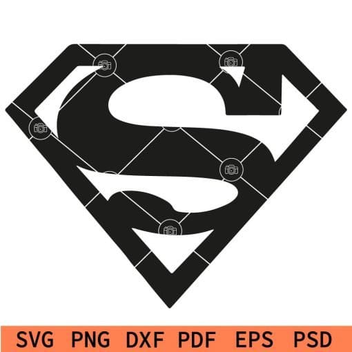 Super woman Logo svg