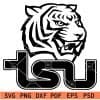 TSU Tigers SVG