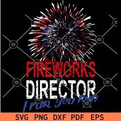Fireworks Director I Run You Run SVG
