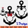 Disney Anchor Bundle SVG