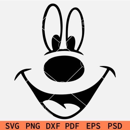 Disney Face SVG