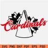 Cardinals Megaphone  SVG