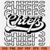 Chiefs Stacked SVG