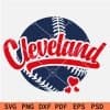 Cleveland baseball SVG