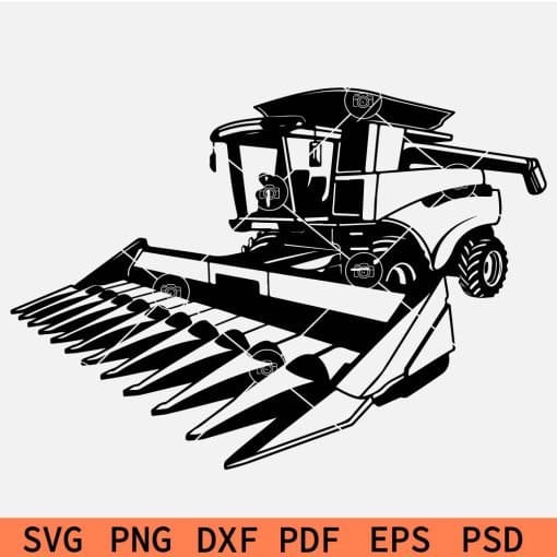 Combine Harvester svg