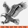 Flying Eagle Svg