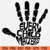 Every Child Matters hand SVG