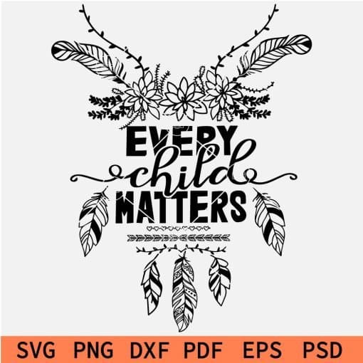 Floral Every Child matters Logo SVG