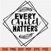 Every Child matters Square Frame feathers Logo SVG