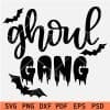 Ghoul Gang Bats SVG
